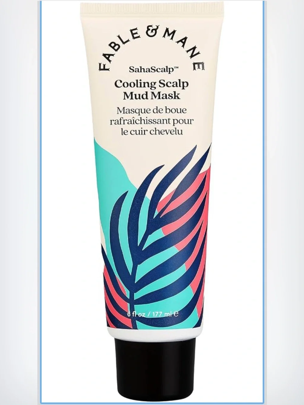 Fable & Mane SahaScalp Cooling Scalp Mud Mask 6 oz Ayurvedic Detox NEW